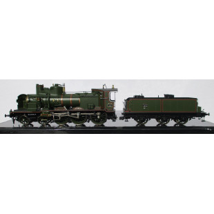 Loco Vapeur  PLM 230 C "Coupe-vent" Digital SNCF HO 1/87 FULGUREX