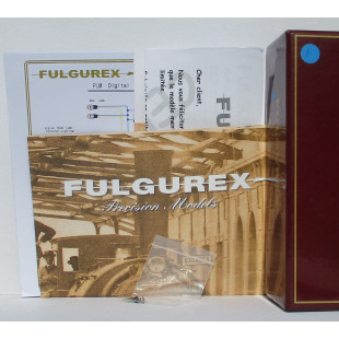 Loco Vapeur  PLM 230 C "Coupe-vent" Digital SNCF HO 1/87 FULGUREX