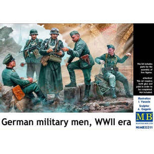 Soldats allemands WW2 1/35 MasterBox