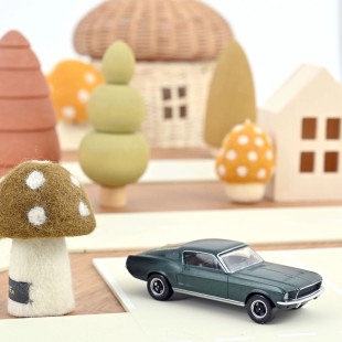 FORD Mustang fastback "bullit" verte foncé 1/43 NOREV / JET CAR