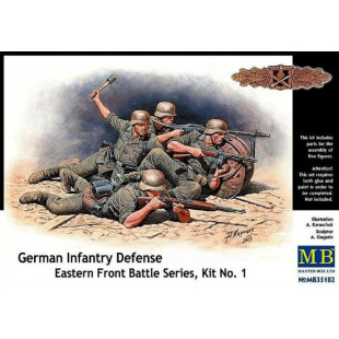 infanterie allemande WW2 maquette 1/35 MasterBox