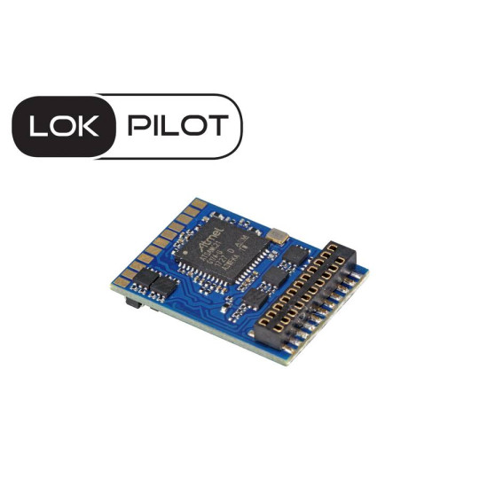 Décodeur LokPilot 5 DCC 21MTC NEM660 Trains HO  ESU