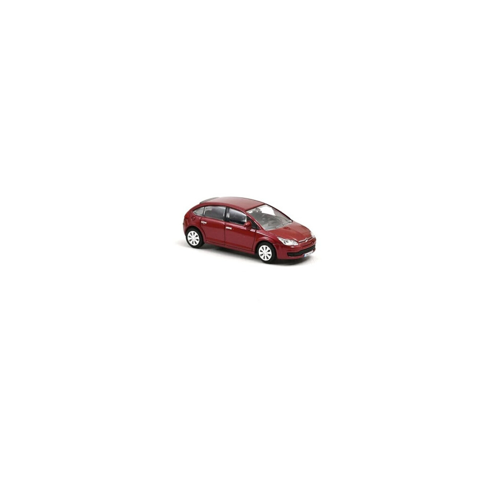 Citroën C4 berline rouge 2004 1/87 NOREV