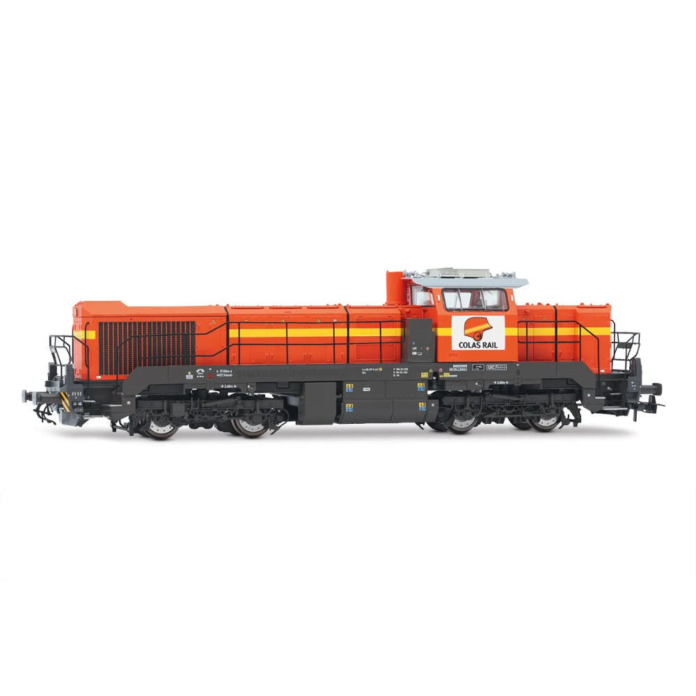 Locomotive Diesel type DE 18 Vossloh Colas travaux HO 1/87 JOUEF