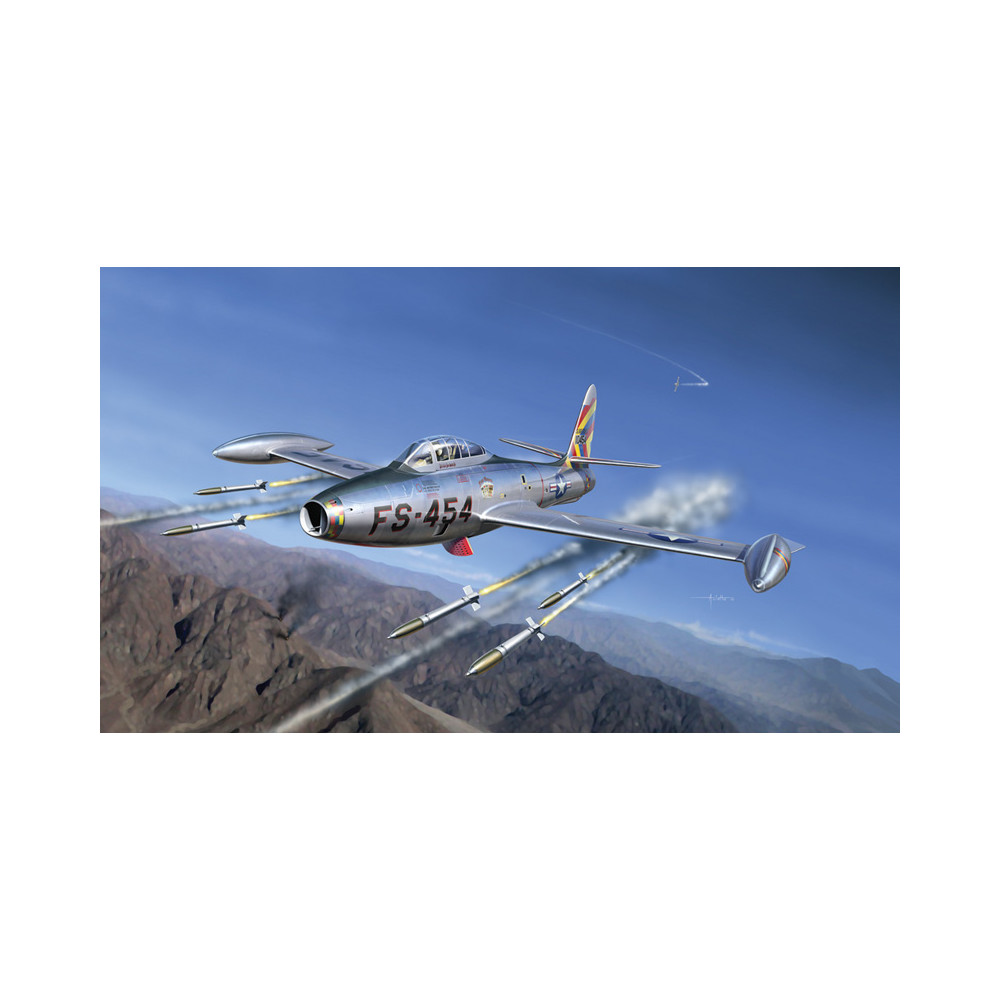 Republic F-84G THUNDERJET 1/72 maquette ITALERI