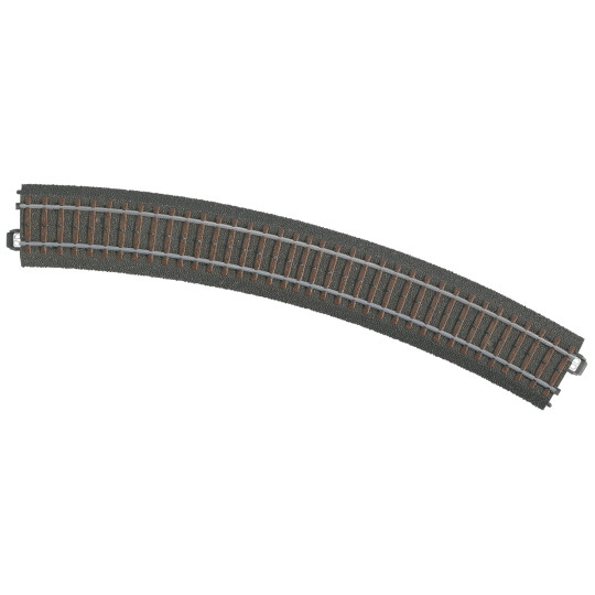 VOIE Rail Elément de voie courbe rayon R3 515 mm / 30° C  1/87 MARKLIN