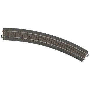 VOIE Rail Elément de voie courbe rayon R3 515 mm / 30° C  1/87 MARKLIN