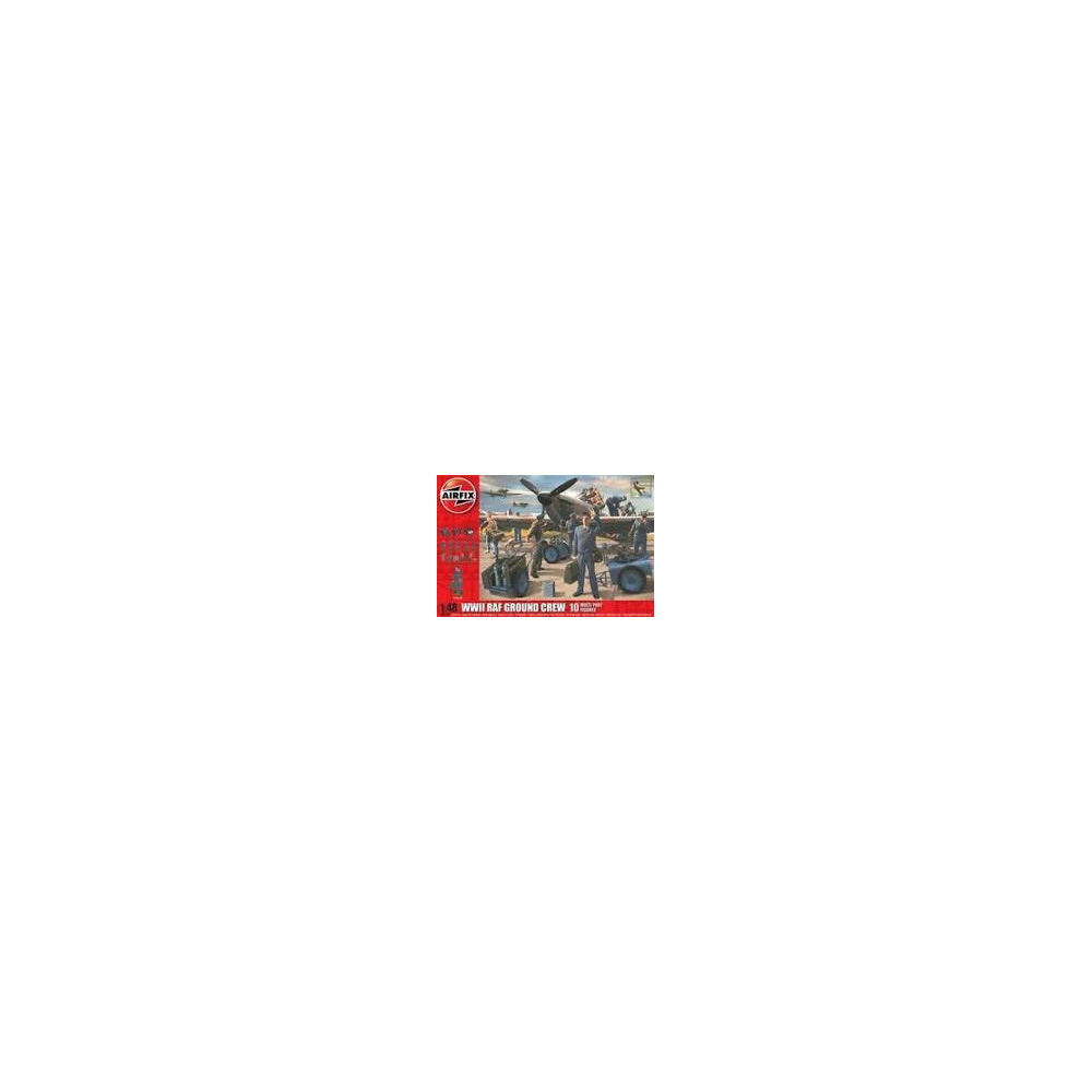 PERSONNEL AU SOL RAF WWII (10 FIG) 1/48 AIRFIX