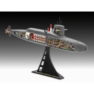 Sous-marin USA lance-missiles SSB Abraham Lincoln avec intérieur 1/253 REVELL