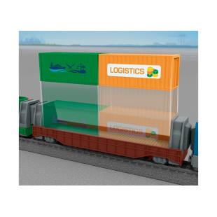 Coffret de départ  train "logistique conteneur" 1/87 Marklin My World