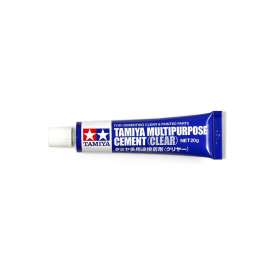 COLLE multi usages Spéciale pour transparents & chromés TAMIYA