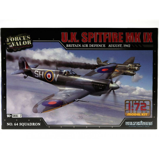 U.K. SUPERMARINE SPITFIRE Mk IX 1/72 FORCES OF VALOR