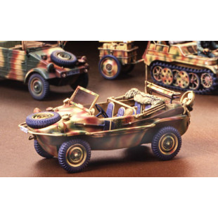Schwimmwagen Porsche WW2 type 166 maquette 1/48 TAMIYA