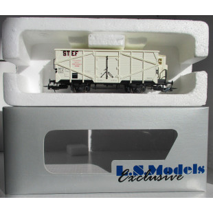 Wagon couvert isotherme frigo SNCF Hl "STEF" essieux 1/87 HO LS Models