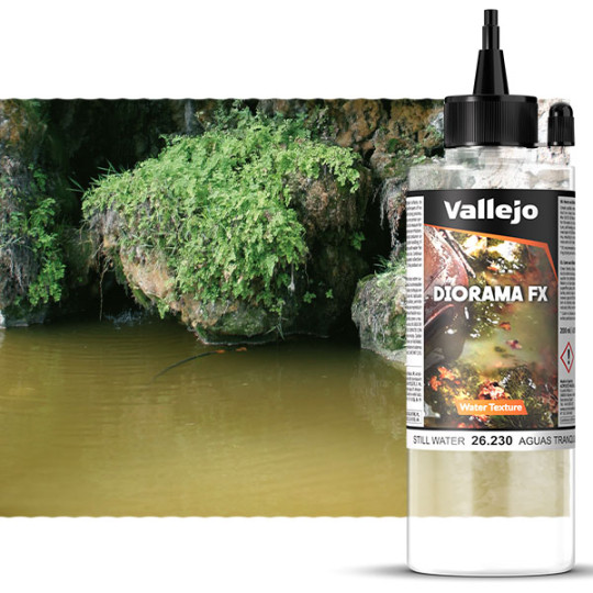 Eaux tranquilles artificielles transparentes - LIQUIDE - 200ml  VALLEJO PRINCE AUGUST