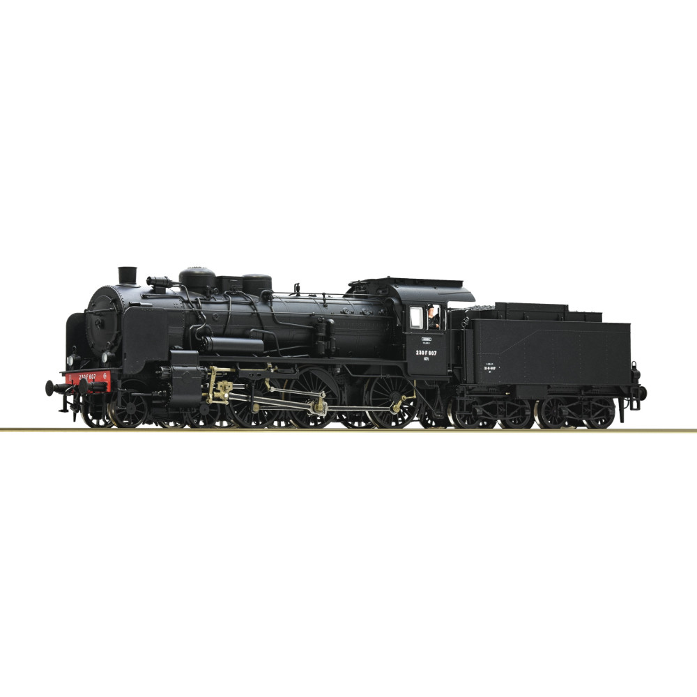 Loco Vapeur 230 F Digital SON SNCF HO 1/87 ROCO
