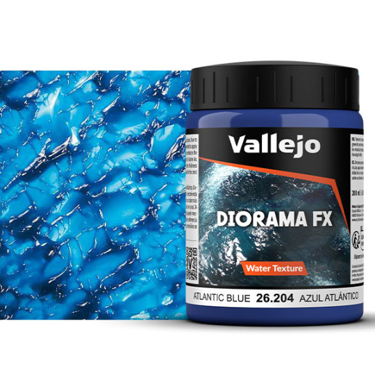 Eaux Bleu Atlantique - Atlantic blue GEL 200ml VALLEJO PRINCE AUGUST
