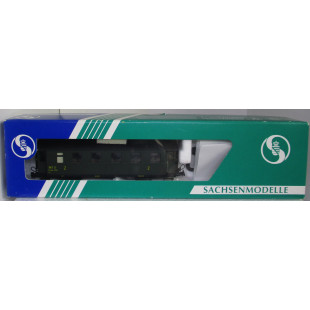 Voiture SNCF B6 2cl essieux "boite à tonnerre" HO 1/87 SACHSENMODELLE