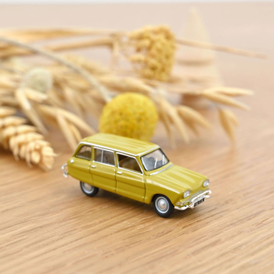 CITROËN Ami 6 break jaune bouton d'or 1/87 NOREV