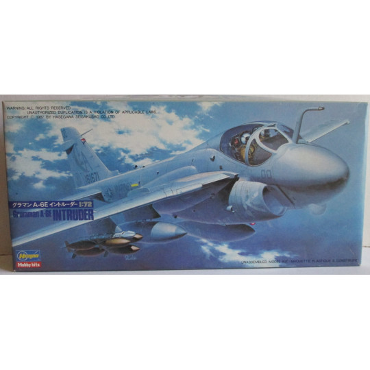 Grumman A -6E INTRUDER US Navy maquette 1/72 HASEGAWA