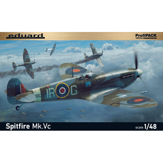Supermarine SPITFIRE Mk.Vc maquette 1/48 EDUARD ProfiPACK