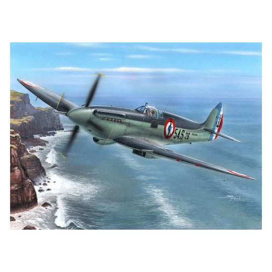 Supermarine SEAFIRE F Mk15 Aéronavale France maquette 1/48 SPECIAL HOBBY