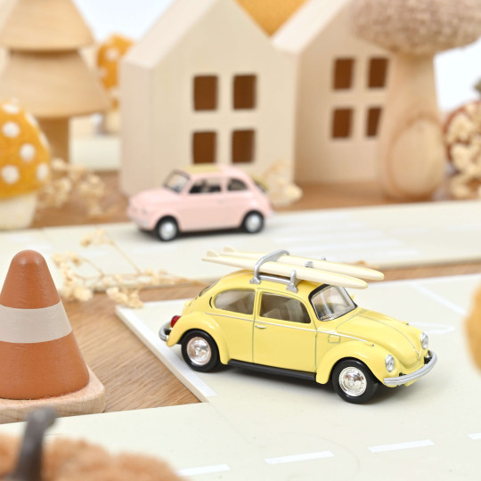 VW Coccinelle Beetle 1303 1973 Jaune Pastel Yellow miniature 1/43 NOREV Jet Car