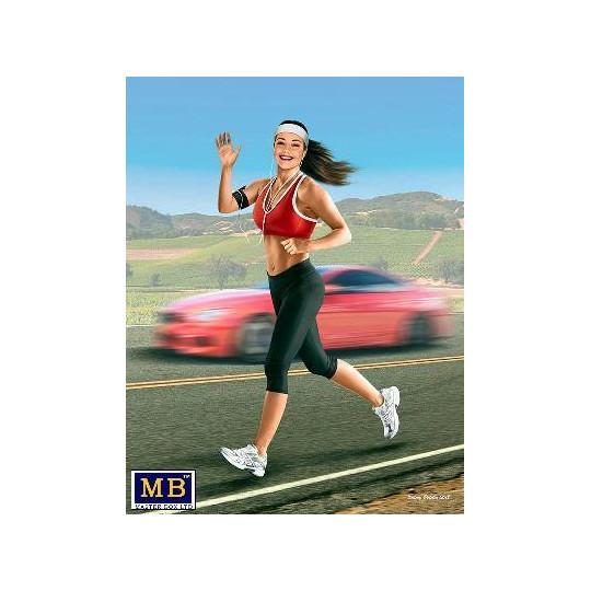 TYRA JOGGING SOME MILES 1/24 MASTER BOX