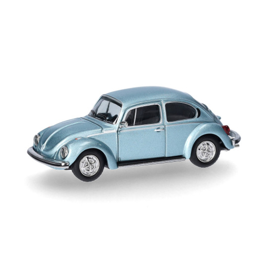 VW Coccinelle Käfer Beetle 1303 Bleu Marathon Blue Métal miniature 1/87 HERPA
