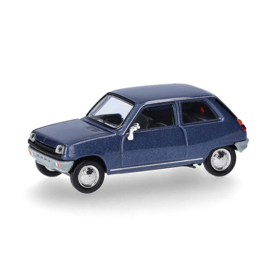 RENAULT 5 Bleu Metal Blue miniature 1/87 HERPA
