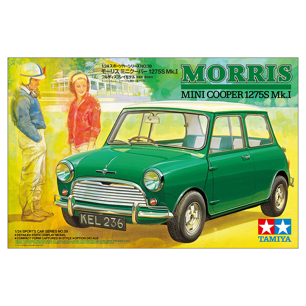 Morris Austin MINI Cooper 1275S Mk.1 maquette 1/24 TAMIYA