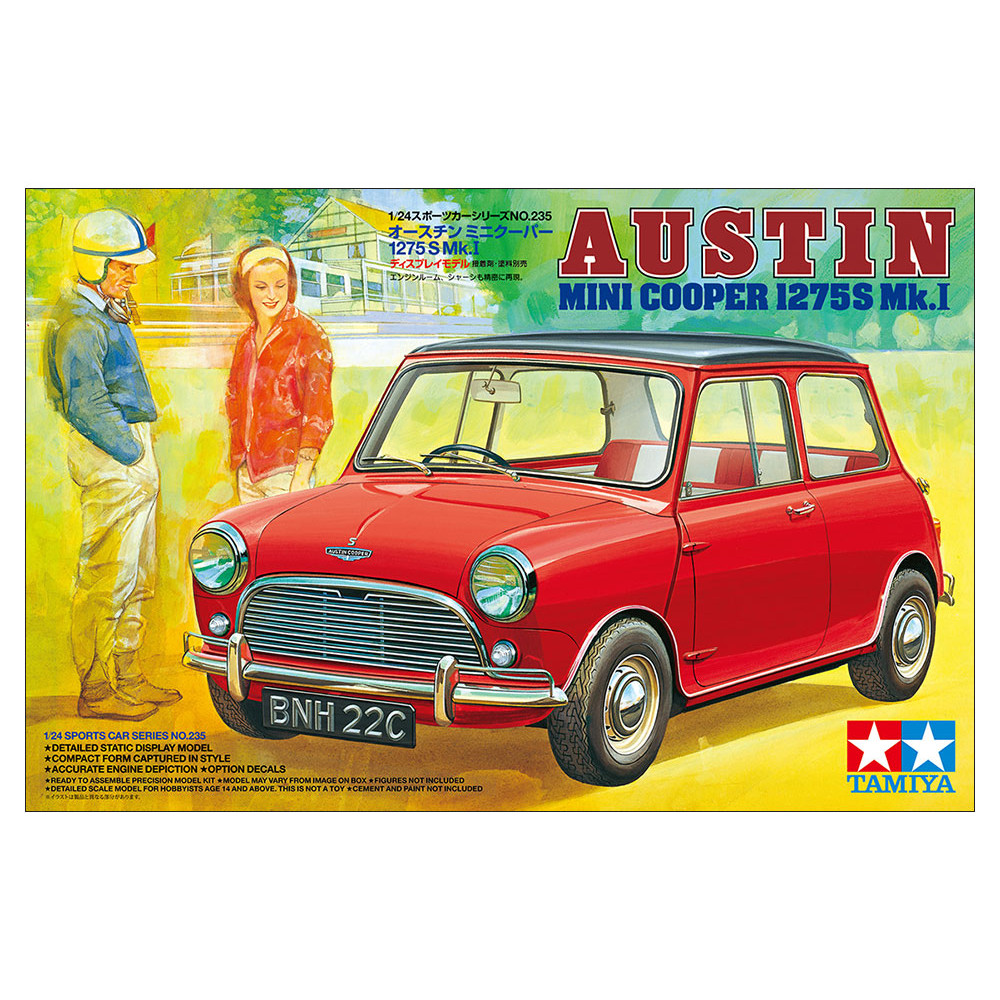 Austin MINI Cooper 1275S Mk.1 maquette 1/24 TAMIYA