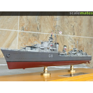 Navire Destroyer HMS ZULU GB WWII maquette 1/350 TRUMPETER