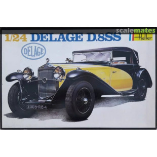 Automobile Delage D.8SS maquette 1/24 HELLER