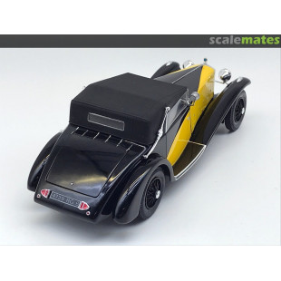 Automobile Delage D.8SS maquette 1/24 HELLER