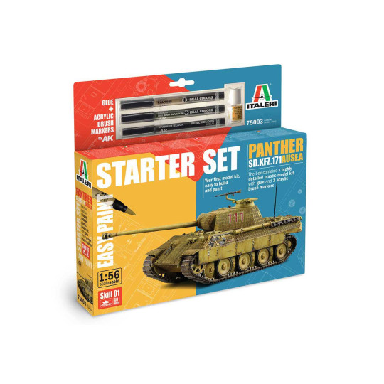 Char tank Panther Sd.Kfz.171 World of tank maquette 1/56 ITALERI