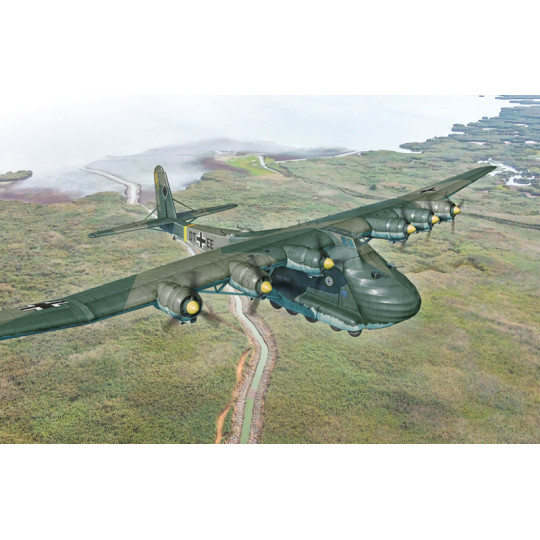 Messerschmitt WW2 Allemagne Me 323 Gigant maquette 1/72 ITALERI