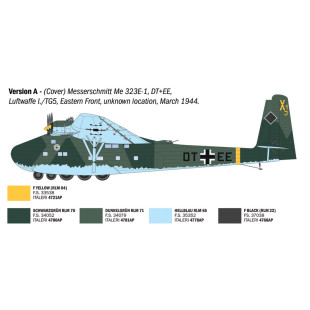 Messerschmitt WW2 Allemagne Me 323 Gigant maquette 1/72 ITALERI