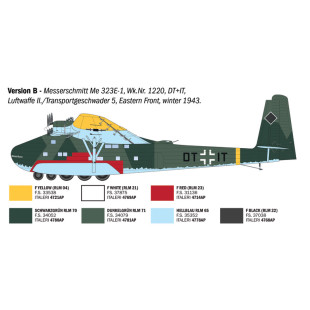 Messerschmitt WW2 Allemagne Me 323 Gigant maquette 1/72 ITALERI