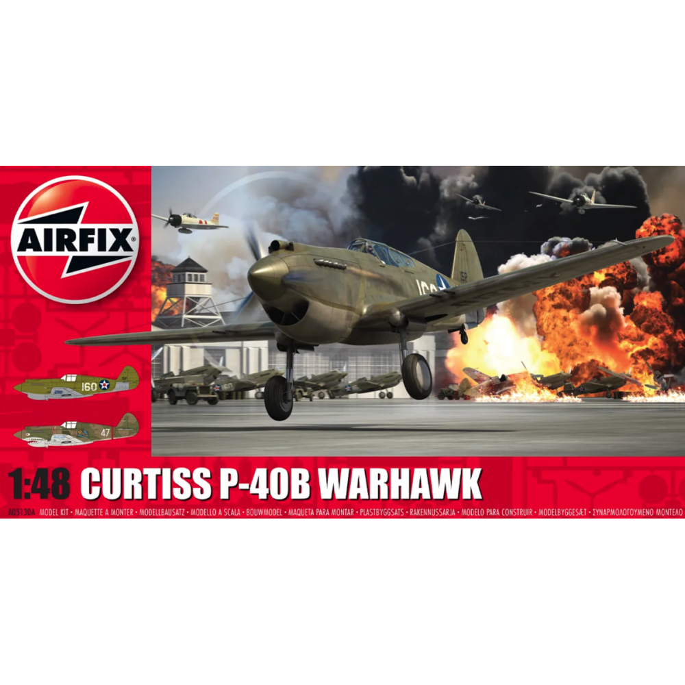 Curtiss WARHAWK P-40B maquette 1/48 AIRFIX