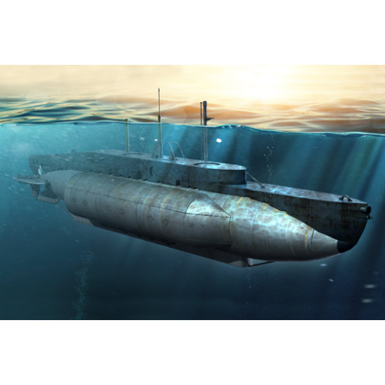 Sous-marin WW2 GB British HMS X-Craft maquette 1/35 ILoveKit