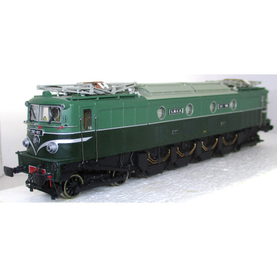 Loco électrique Digital SON 2D2 bicolore 9100 9110 SNCF 1/87 HO ROCO