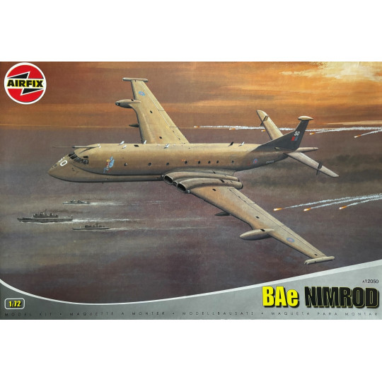 Hawker Siddeley BAe MR.1/2/2P  R.1P  "NIMROD" maquette 1/72 AIRFIX