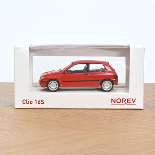 Renault Clio 16S 1991 Rouge Red miniature 1/43 NOREV jet car