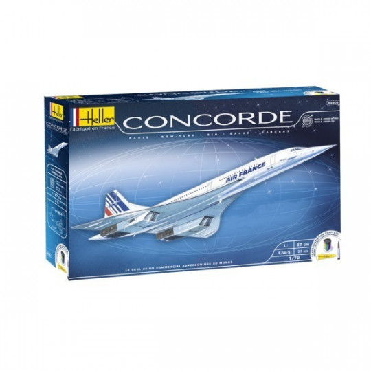 CONCORDE KIT COMPLET 1/72 HELLER