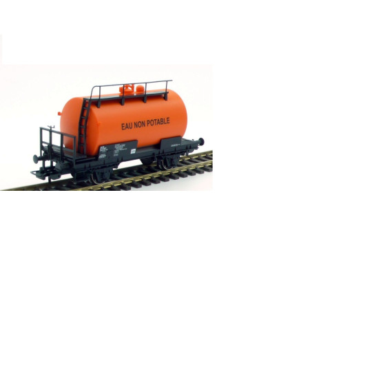 Wagon CITERNE à essieux train de travaux "Colas Rail" 1/87 HO PIKO