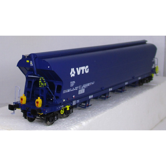 Wagon céréalier Digital bogies type Tagnpps "VTG" feux rouges 1/87 HO NME