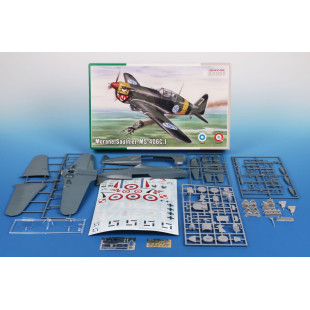 Morane-Saulnier MS-406C.1 maquette 1/32 SPECIAL HOBBY Hi-Tech