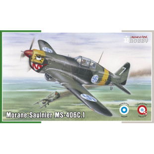 Morane-Saulnier MS-406C.1 maquette 1/32 SPECIAL HOBBY Hi-Tech