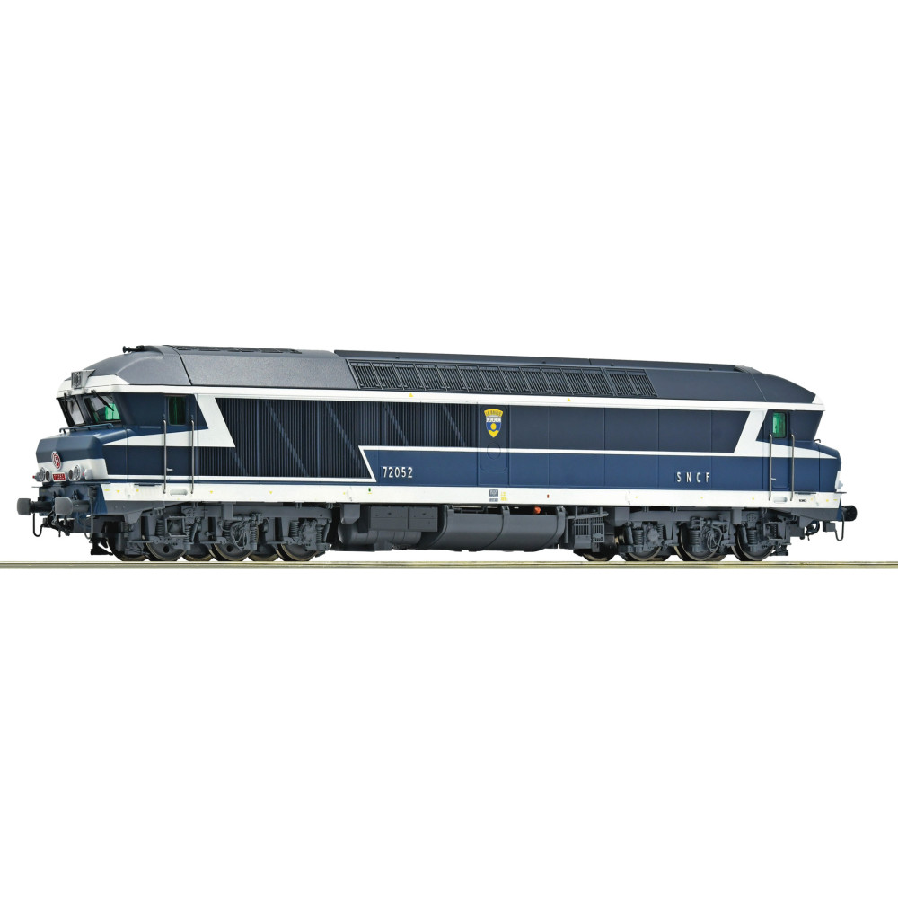 Loco Diesel Digital SON CC 72000 72052 SNCF "La Baule" 1/87 HO ROCO